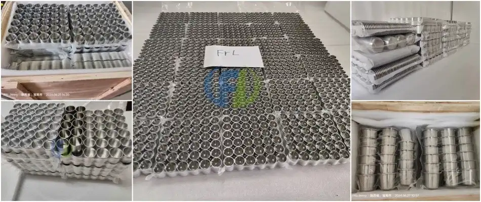 Zirconium Crucible With Flanged Zirconium Crucible With Flanged