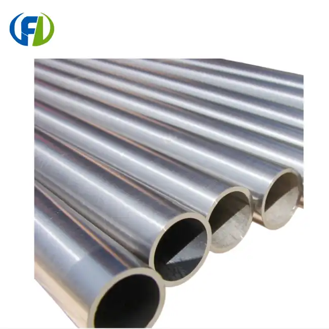 Customized Seamless Welded Pure Titanium Round Tube 
