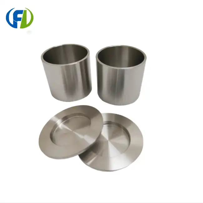 Customized Zr702 Zirconium Crucible 30ml With Lid