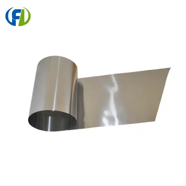 Customized zirconium foil