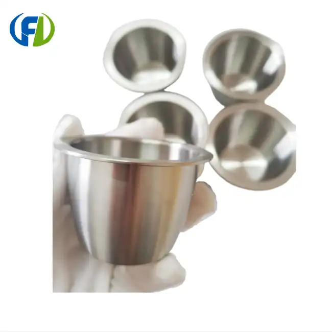 702 Zirconium Crucible With Side supplier