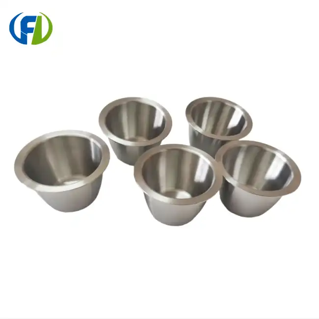 50ml Zirconium Crucible With Rim suppliers 50ml Zirconium Crucible With Rim suppliers