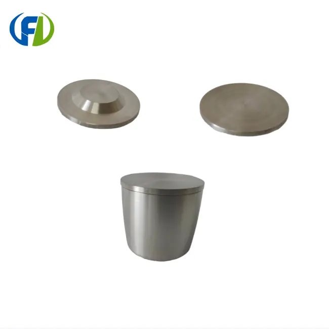 Custom Zirconium Crucible Ø80mm With Lid factory