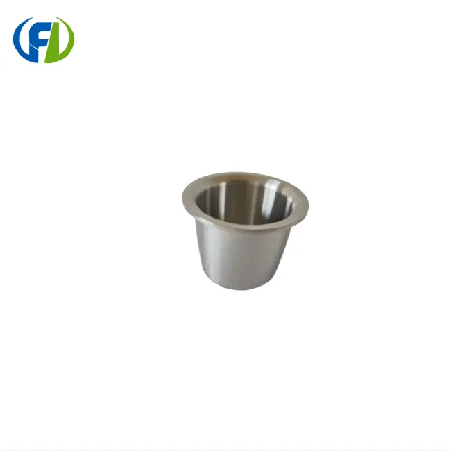 50ml Zirconium Crucible With Flange suppliers 50ml Zirconium Crucible With Flange suppliers