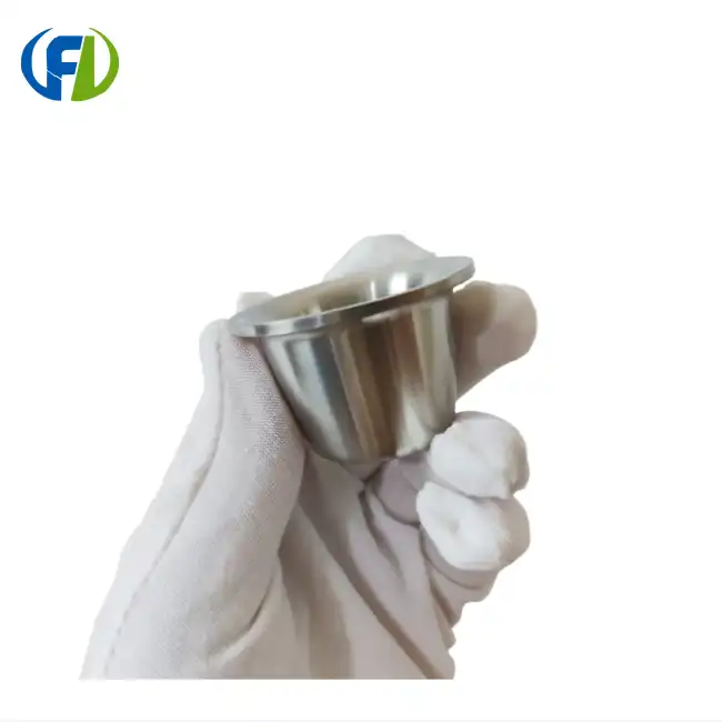 Zirconium Crucible With Flanged price