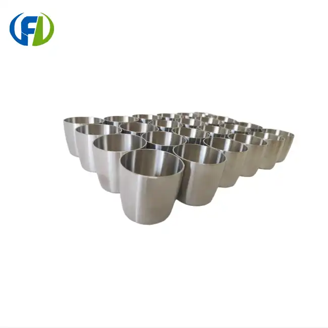 Customized 42mm Diameter Nickel Crucible 