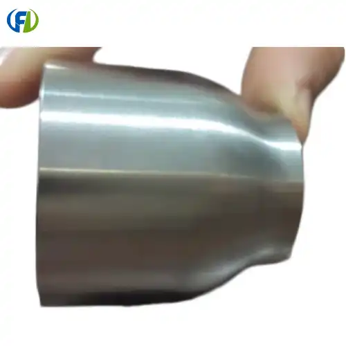 2mm thick Zr705 (R60705 / Zr-2.5Nb) research zirconium crucible