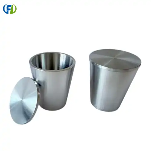 UNS N02200 35ml Laboratory Pure Nickel Crucible